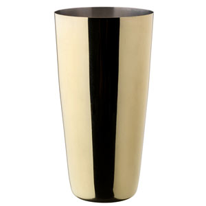 Gold Plated Cocktail Shaker