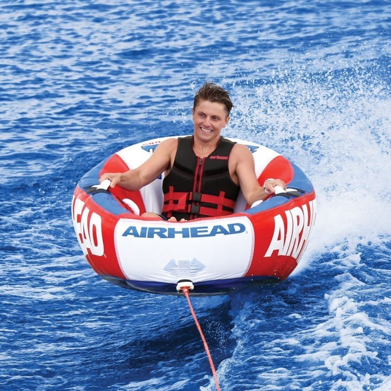 Inflatables Towable Water Airhead Throne 1 Person red/blue - Image 2