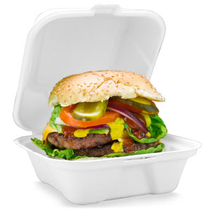 take away burger box