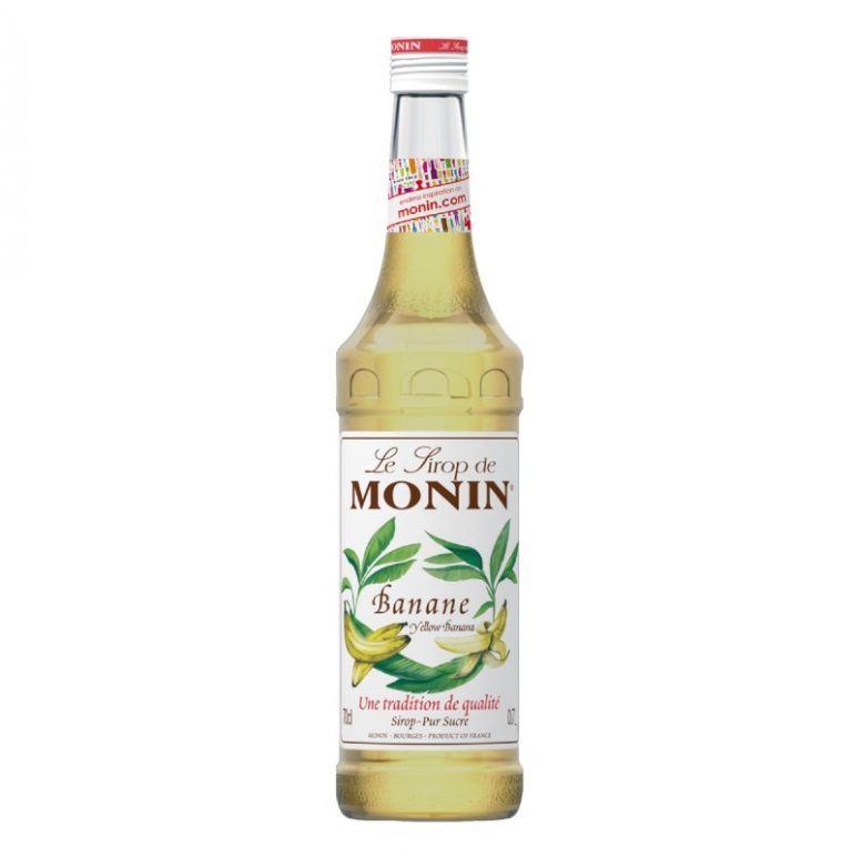 Monin Yellow Banana Syrup 70cl Bar Equipment Online Store Ireland