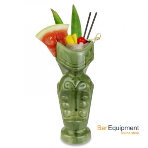 mouth tiki mug