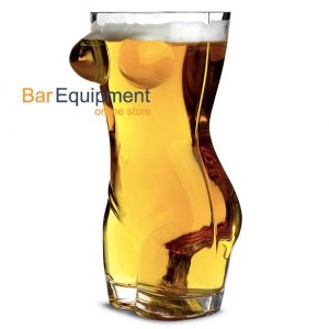 sexy torso beer glass